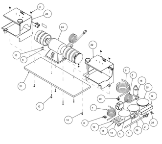 Section 01 Diagram and Parts List for GP6-6 170553 MK Diamond Workbench